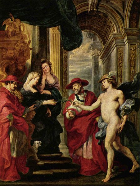 Mercury, a painting by Peter Paul Rubens 