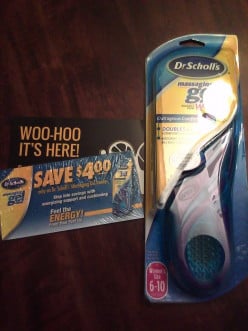 Dr. Scholl's Massaging Gel Insoles review!