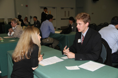 Confident and positive thoughts can help ace that job interview