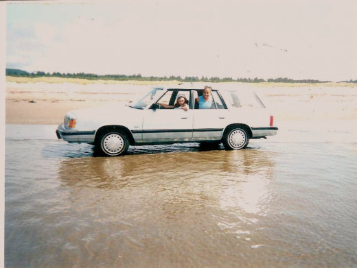 Driving at Ocean Shores