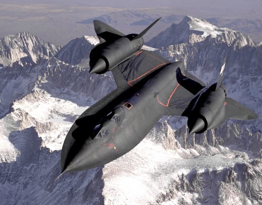 The SR-71 used titanium for 85% of its airframe