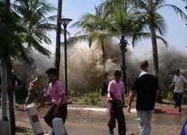 Tsunami and the destruction