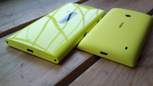Lumias side by side