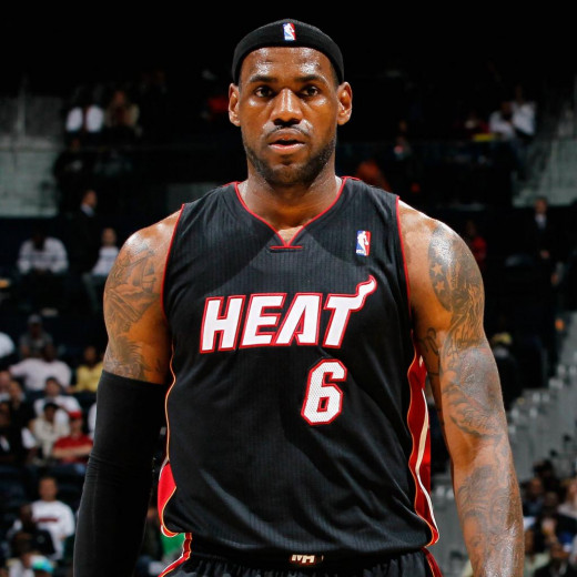 LeBron James is hoping to lead the Miami Heat to their second straight NBA title.