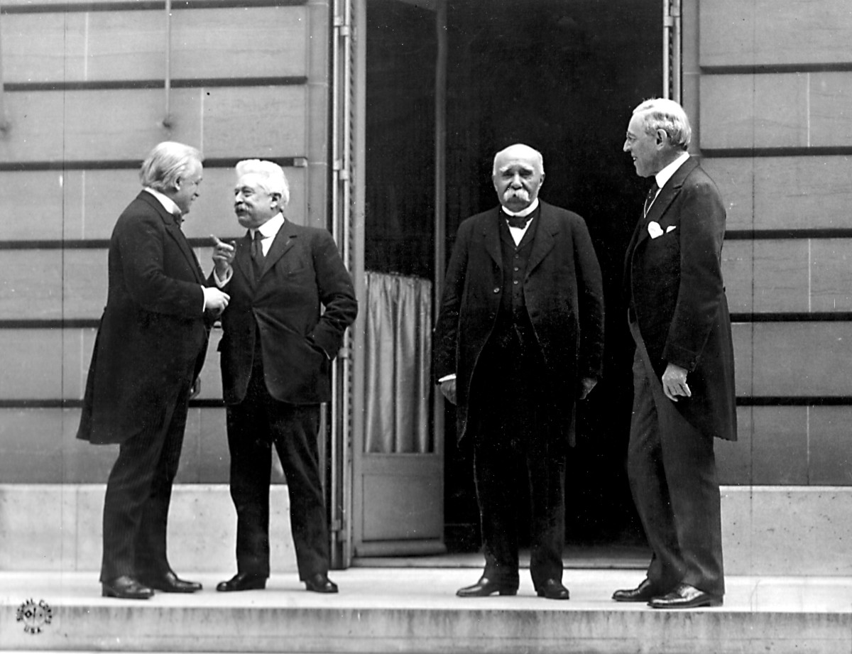 'The Big 4' - the leaders that composed the treaties in Paris