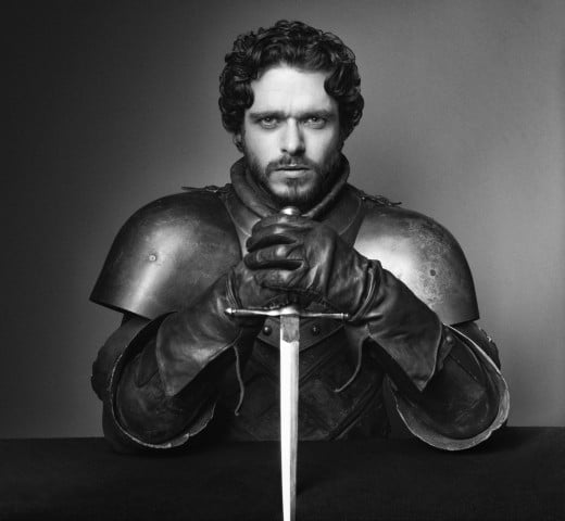 Robb Stark as played by Richard Madden