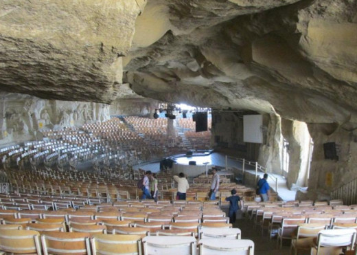 Cave Cathedral made by Coptic Christians