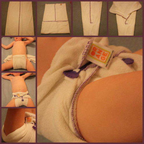 Reusable cloth diapers 