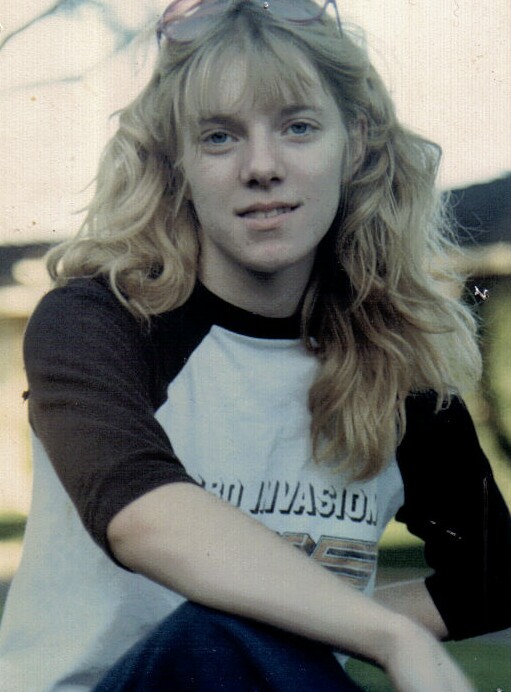 Carly in the summer of 1980