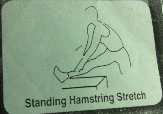 Exercise in standing position