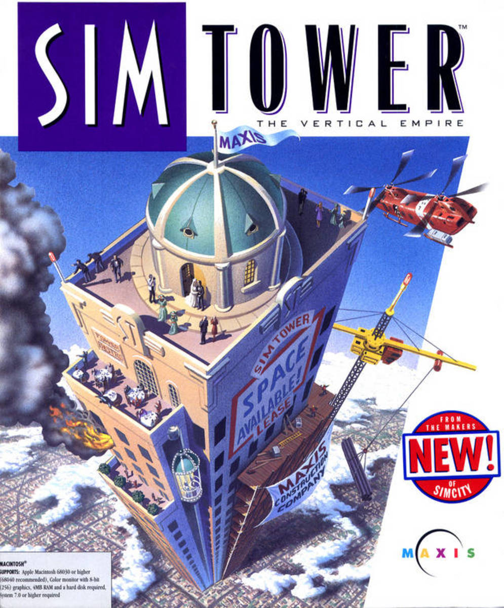 SimTower, where you can create your own mismanaged monolithic death trap.