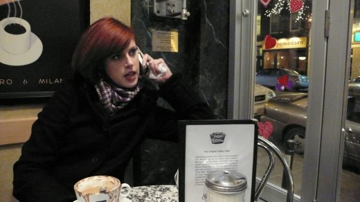 Cafe conversations.
