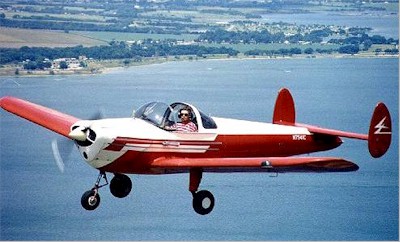 This Fourney F1 Aircoupe was used in the Forney Marketing brochures after it was converted at the factory with rudder pedals