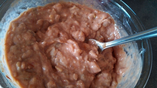 Add picante and garlic.
