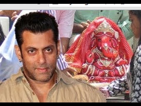 Bollywood Film Star Salman Khan attending a festival