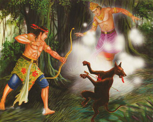 He accidentally killed his loyal companion, Tumang.