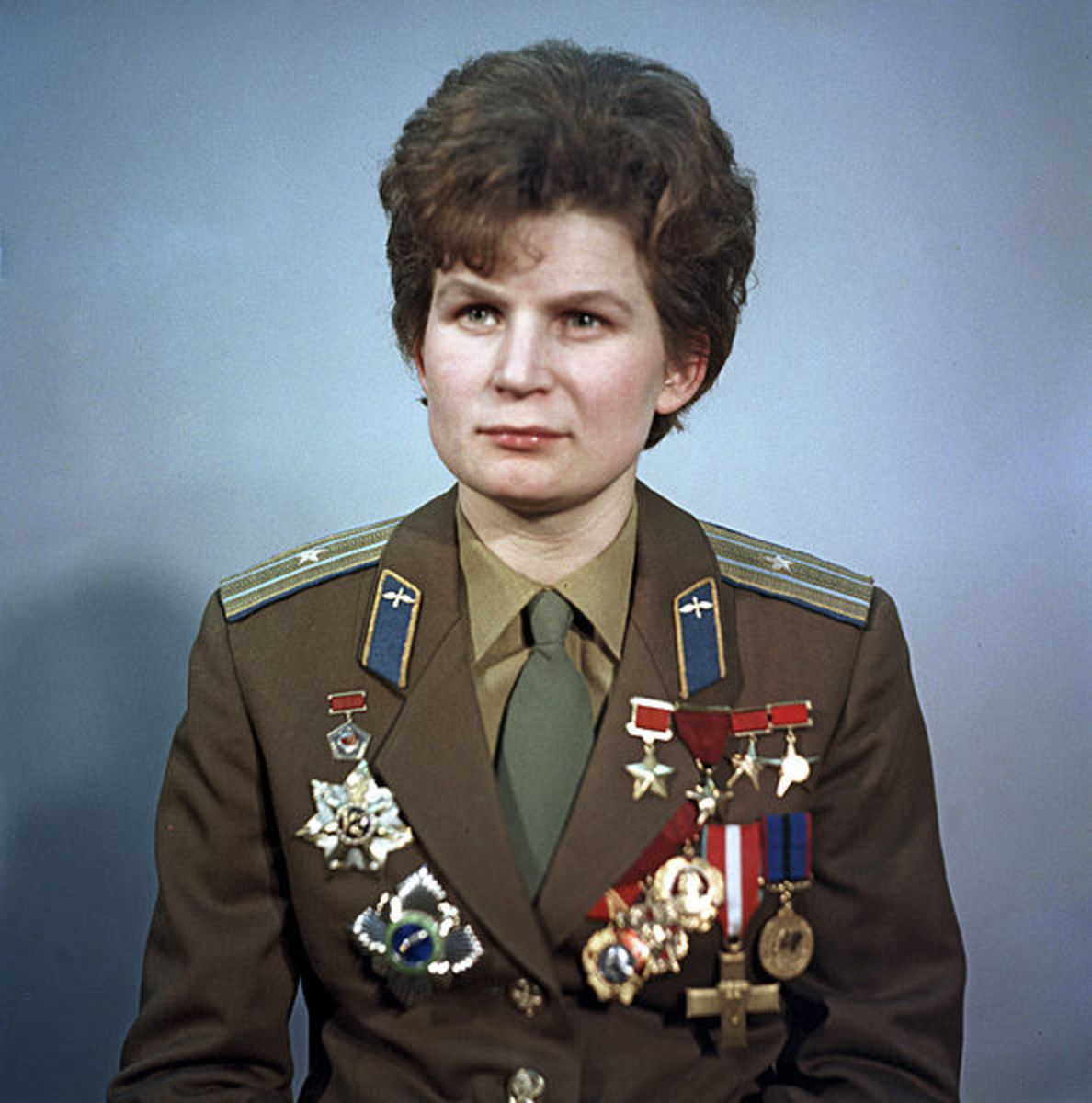 Valentina Tereshkova, pilot-cosmonaut, first female cosmonaut, Hero of the USSR.