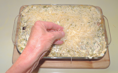 dust with Parmesan, and replace in oven. Turn oven to broil. Cook @ 10 minutes more...