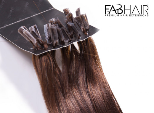 How To Apply Hot Fusion Hair Extensions 5 Steps With Pictures Side Weft Clipped In