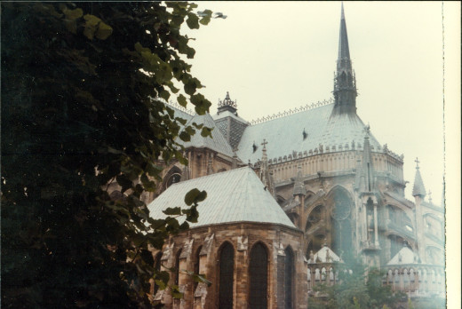 Notre Dame close up