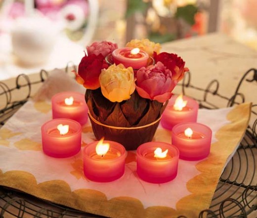 Cheap Yet Charming Centrepieces