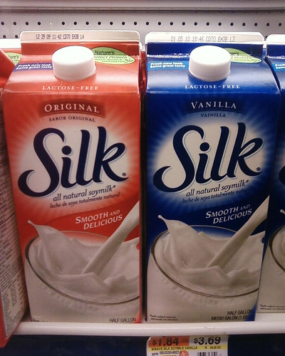 Silk brand soymilk contains Carrageenan