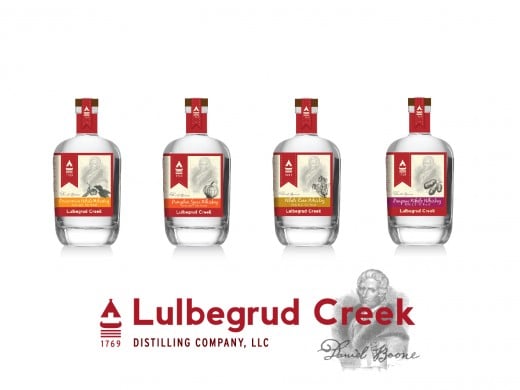 The proposed product line of Lulbegrud Creek Distilling Company, LLC™. Yummy!