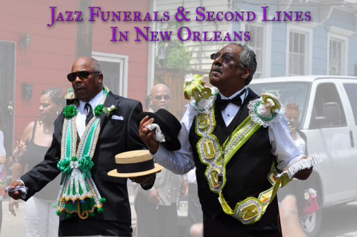the front linein a jazz funeral