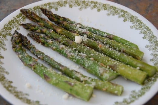 Asparagus ready to enjoy!