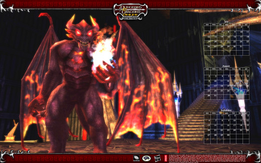 Desktop Theme from Dungeons and Dragons Online