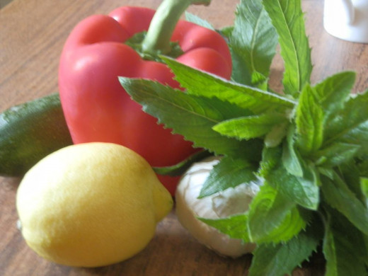 vegetables for Lemon Pork Chop recipe