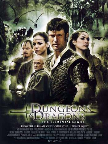 Dungeons and Dragons 2 movie poster from Australia 
