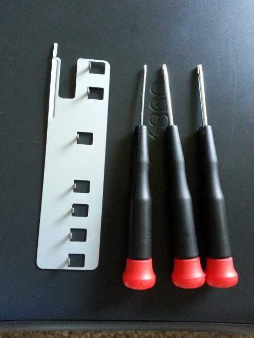 Tools needed to open an Xbox 360