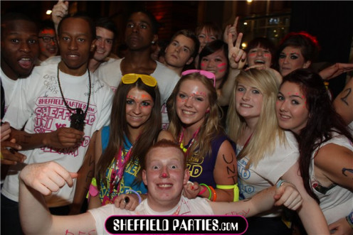 I'm the guy holding the Jesus piece who seems to think the camera is in a different place. 