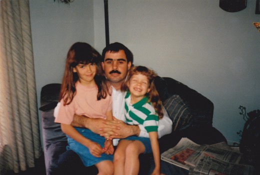 Steve and 2 of his Daughters