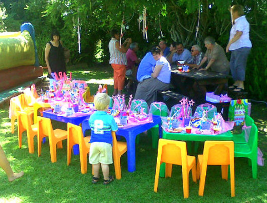 Venue with a Garden Space is Crucial for Tea Party Themed Birthday