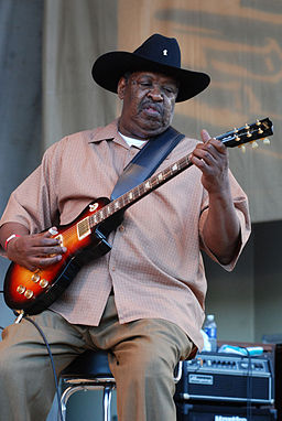 The legenday blues singer/songwriter/guitarist Magic Slim