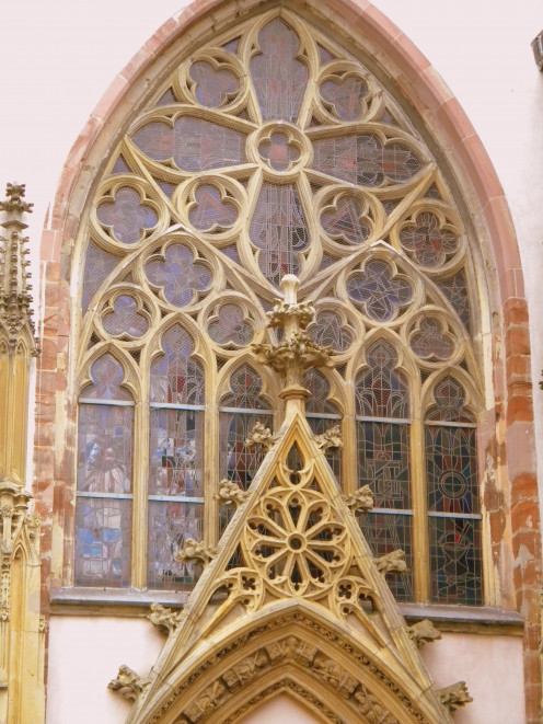 Gothic entrance, Jesuitenkirche, Trier 
