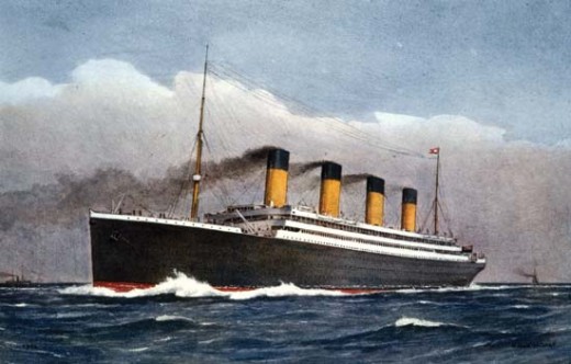 The Titanic sank in the North Atlantic Ocean on April 15, 1912.