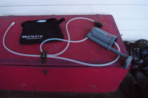 Katadyn water filter