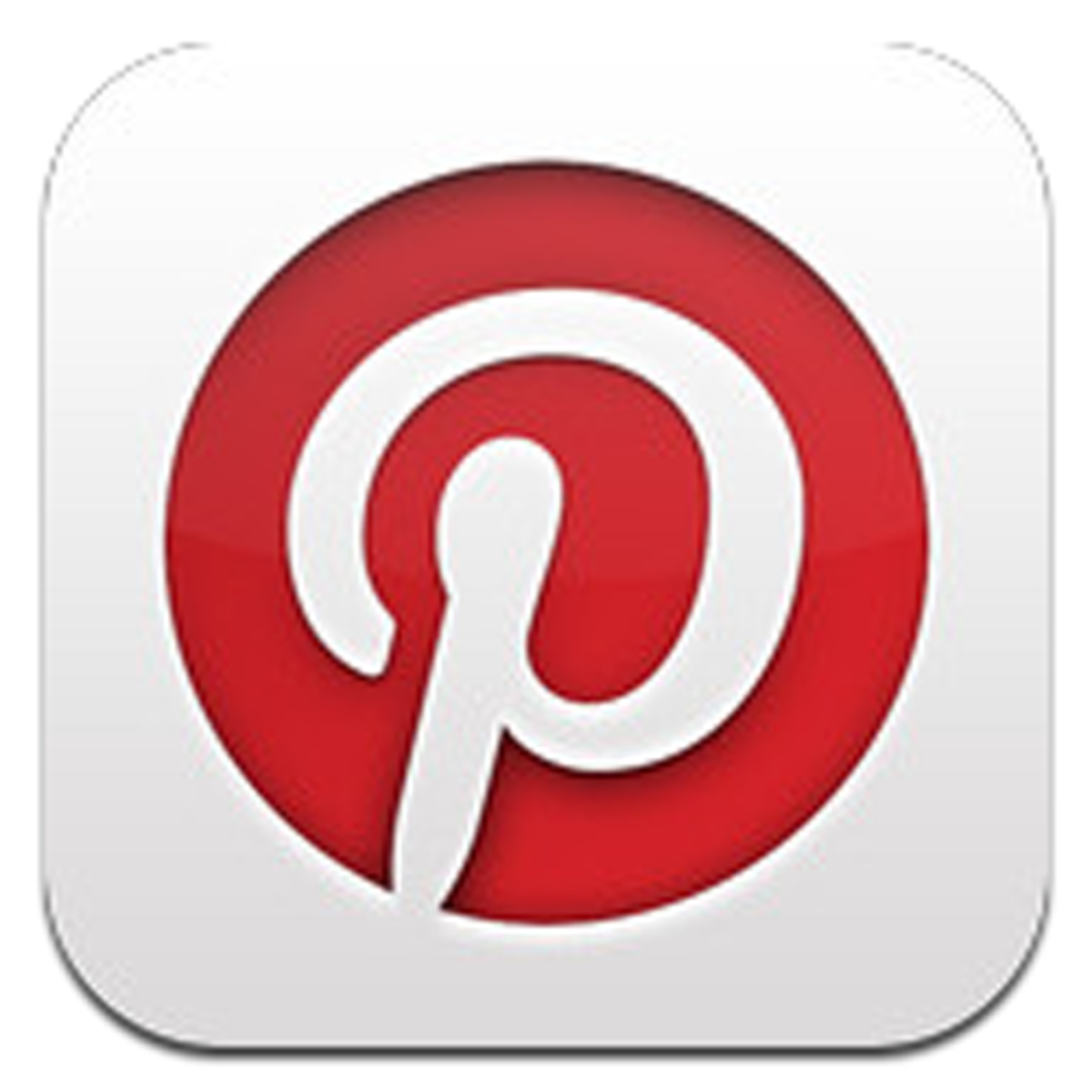 Pinterest for iPhone 5 logo
