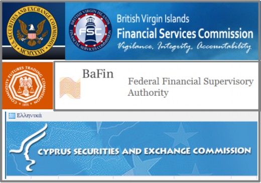 There are a variety of regulatory bodies with some form of control over binary options. 