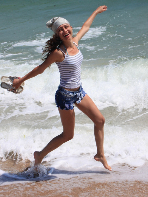 Some of the happiest people are the ones who can enjoy the little things in life.