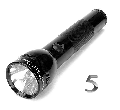 Not only does a flashlight illuminate dark hiding places, but it is also useful when working those late night shifts after the post office lights have automatically shut off.