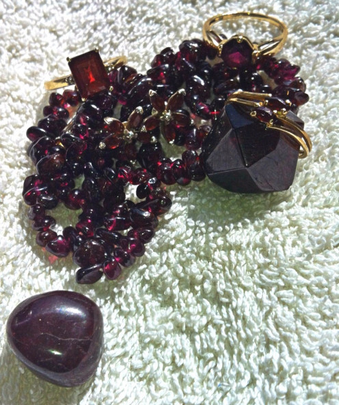 Garnet Jewellery