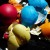 Easter colourful eggs