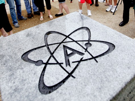 top of Atheist monument