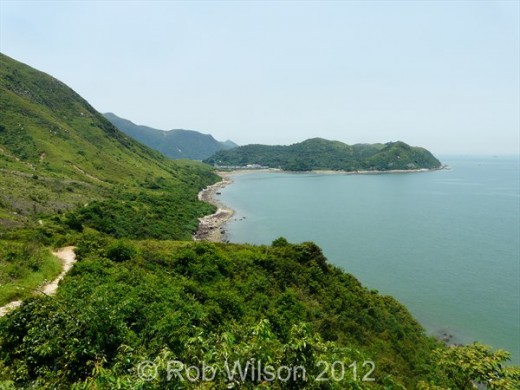 View from the Tung Chung to Tai O trail.