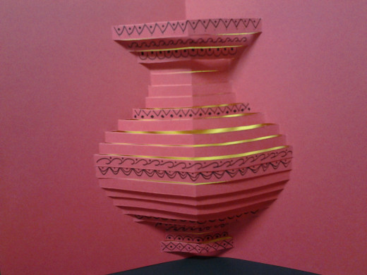Pop up paper 3d art 