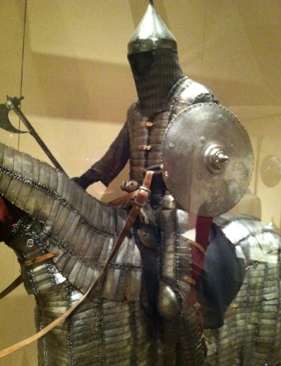 Iranian armor from the 15th century.  (New York Metropolitan Museum) 